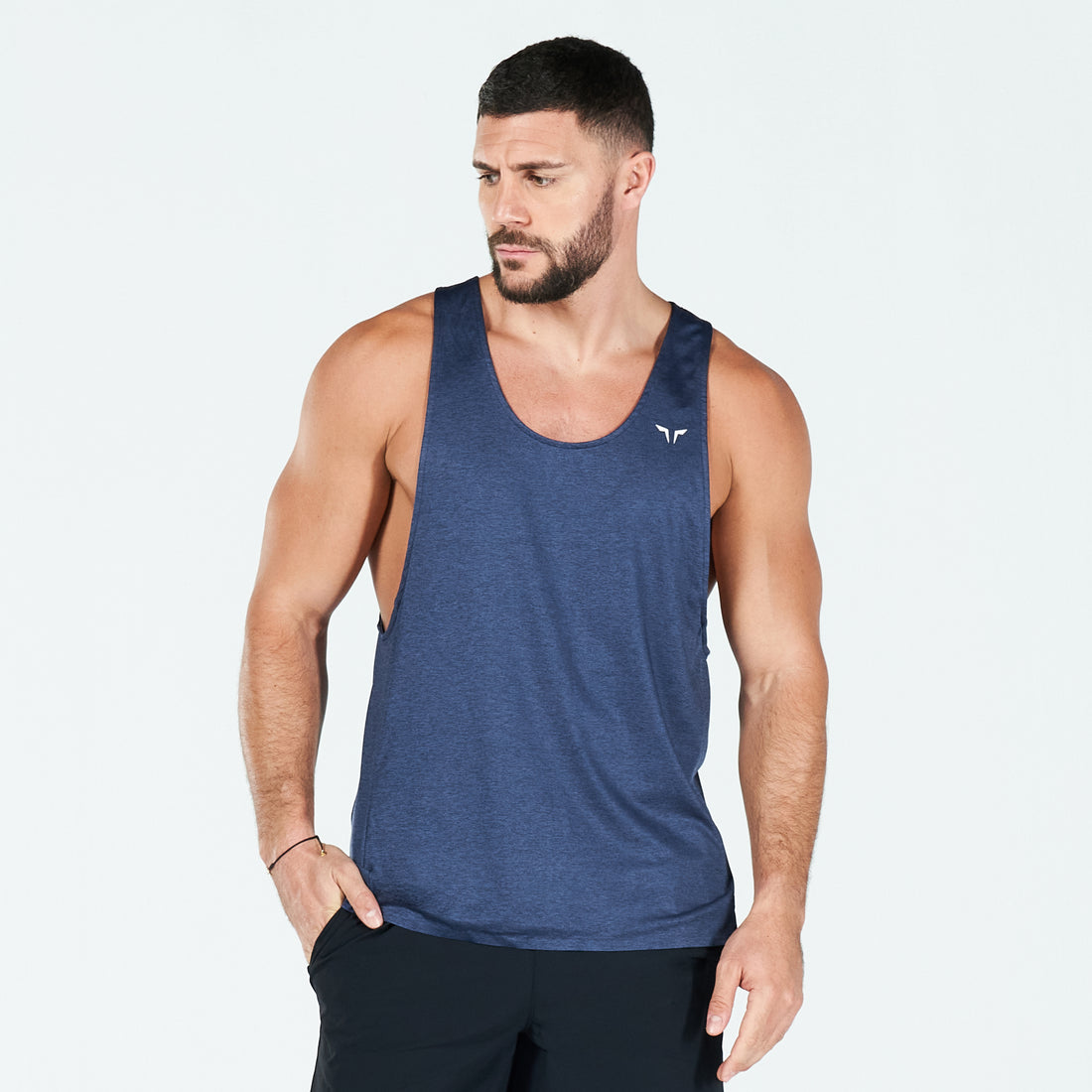 Core Aero Tech Stringer - Navy Marl